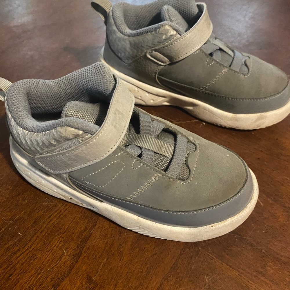 Kids Gray Sneakers